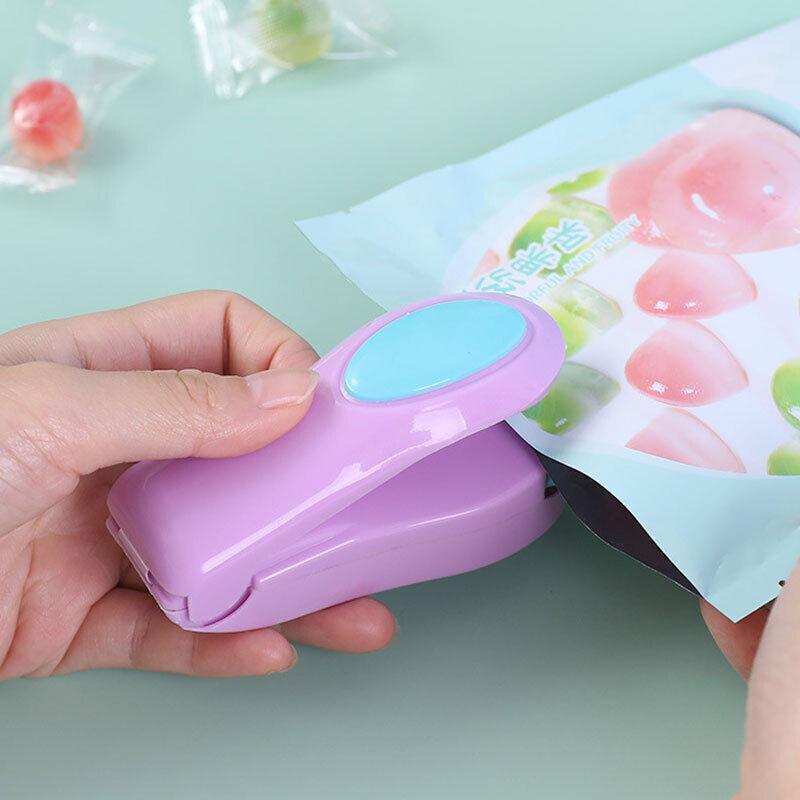 Handheld Mini Heat Sealer Poly Bag Sealing Machine Food Portable Plastic Small - Blue V528-MINIHEATSEALER-BLUE-863075