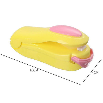 Handheld Mini Heat Sealer Poly Bag Sealing Machine Food Portable Plastic Small - Pink V528-MINIHEATSEALER-PINK-836185