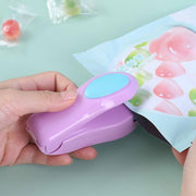 Handheld Mini Heat Sealer Poly Bag Sealing Machine Food Portable Plastic Small - Pink V528-MINIHEATSEALER-PINK-836185