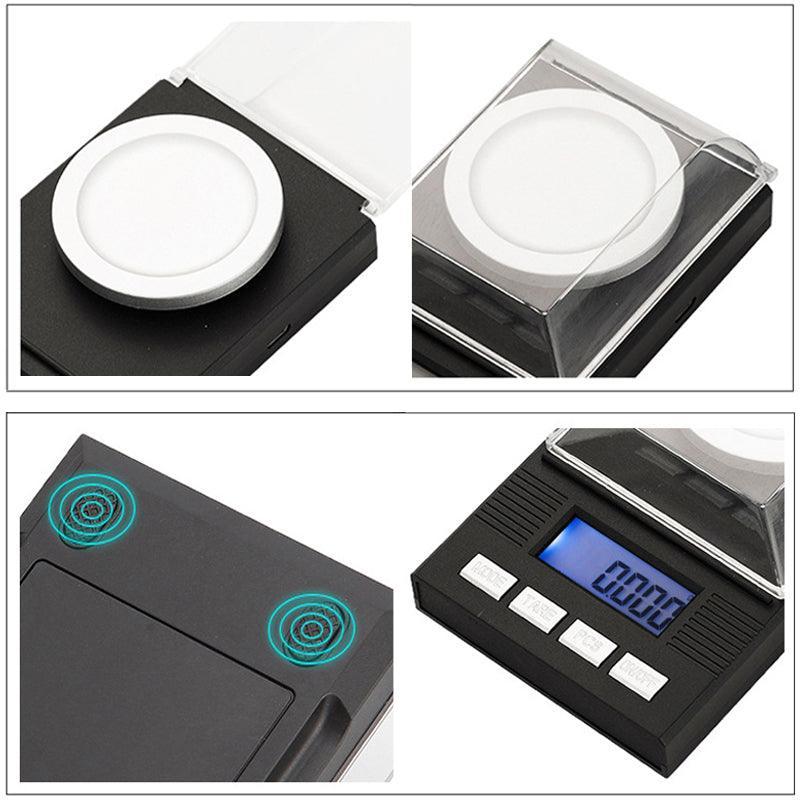 High Precision 50g 0.001g Digital Milligram Scale for Jewelry and Powder V528-MINI JEWELRY SCALE-918175