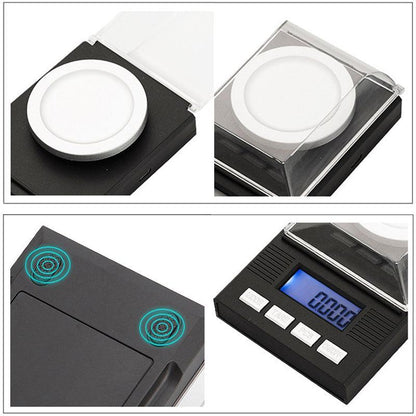 High Precision 50g 0.001g Digital Milligram Scale for Jewelry and Powder V528-MINI JEWELRY SCALE-918175