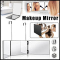 3Way Makeup Mirror for Hair Cutting Styling Hanging Beauty Tool Adjustable V528-MIRROR-BLACK-899122