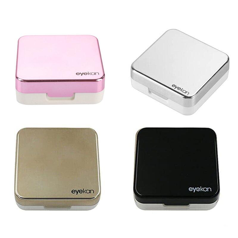 Contact Lens Tweezers Stick Inserted Remover Tool Kit Tip Storage Case Box Sets - Rose Red V528-MIRRORGLASSESCASE-ROSERED-41409