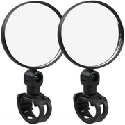 2PCS 360 Degree Bicycle Rearview Mirror Handlebar Mount Adjustable V528-MIRRORHANDLEBAR-2PCS-353266