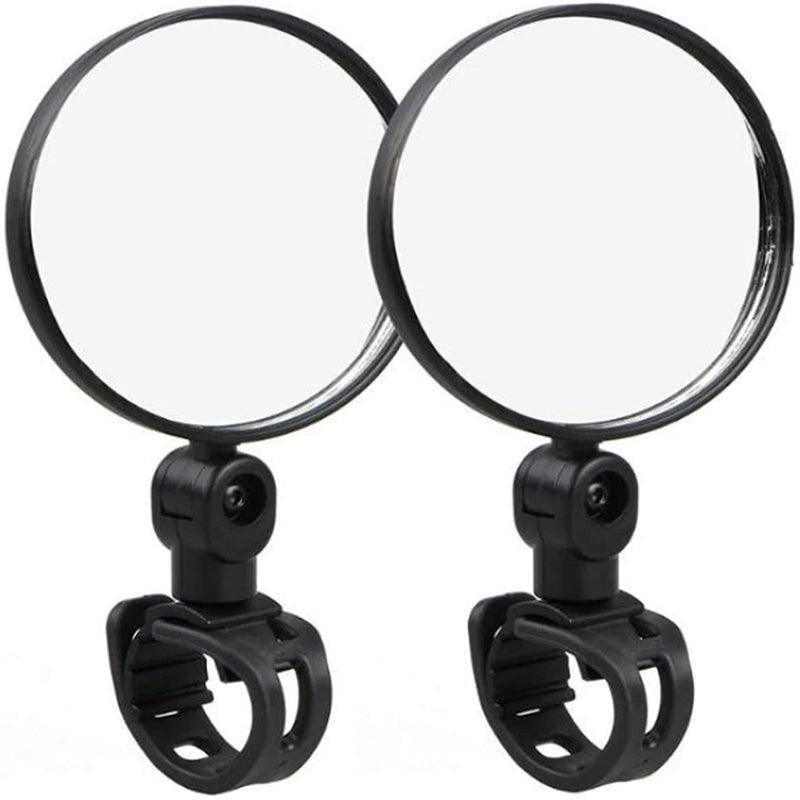 2PCS 360 Degree Bicycle Rearview Mirror Handlebar Mount Adjustable V528-MIRRORHANDLEBAR-2PCS-353266