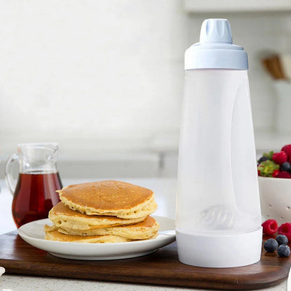 1000ml Hand Crank Batter Dispenser Mixing Jug with Scale for Muffins Pancakes V528-MIXING-BOTTLE-231949