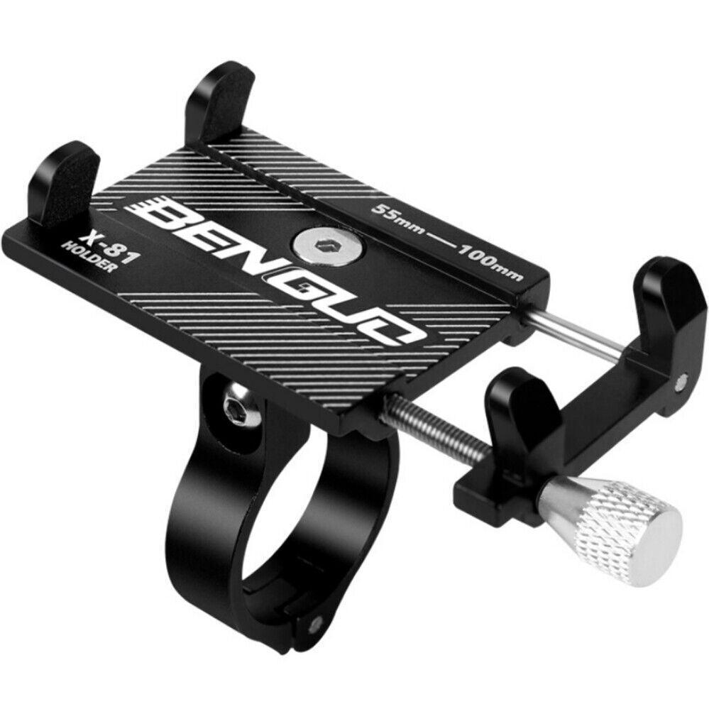 Aluminium Alloy Bicycle Phone Holder Handlebar Mount For Bike Motorcycle - Silver V528-MOBILEPHONEHOLDER-GREY-36761