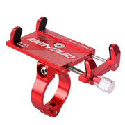 Aluminium Alloy Bicycle Phone Holder Handlebar Mount For Bike Motorcycle - Silver V528-MOBILEPHONEHOLDER-GREY-36761