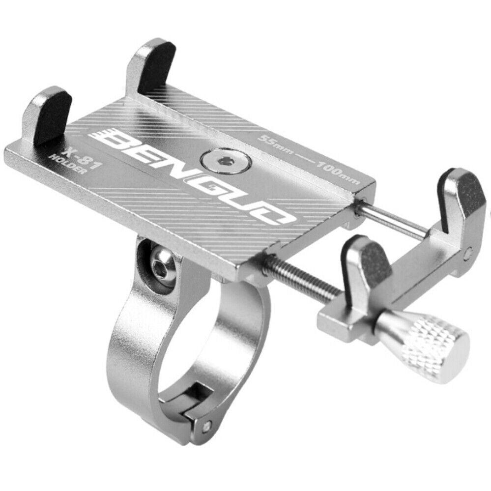 Aluminium Alloy Bicycle Phone Holder Handlebar Mount For Bike Motorcycle - Red V528-MOBILEPHONEHOLDER-RED-72242