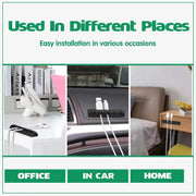 Value Pack Usb Charge Cable Holder Desk Cable Clips Organizer Cord Management - 7 Clips V528-MODEL-7CLIPS83038