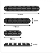 Value Pack Usb Charge Cable Holder Desk Cable Clips Organizer Cord Management - 7 Clips V528-MODEL-7CLIPS83038