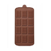 Mini Chocolate Bar Flexible Silicone Mold Candy Chocolate Cake Jelly Mould V528-MOLD-025874