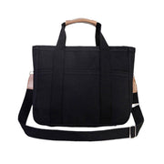 Stylish Multifunctional Mummy Bag Canvas Shoulder Crossbody Handheld Tote Bag - Beige V528-MOMMY-BAG-BEIGE-132584