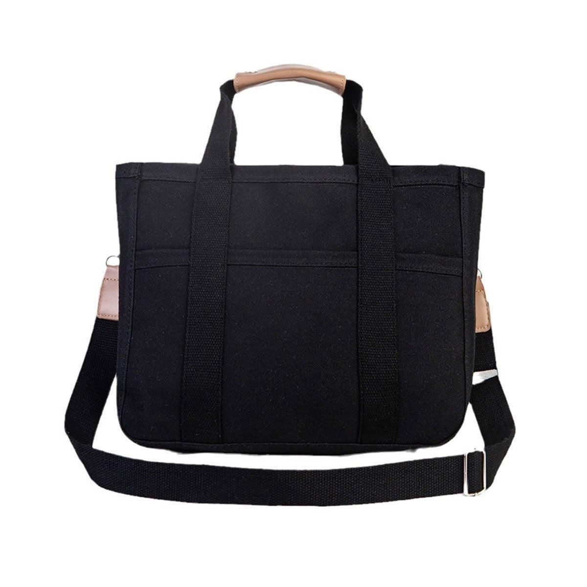 Stylish Multifunctional Mummy Bag Canvas Shoulder Crossbody Handheld Tote Bag - Beige V528-MOMMY-BAG-BEIGE-132584