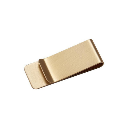 Clip Note Business Card Holder Stainless Steel Mens Wallet Metal - Silver V528-MONEYCLIP-SILVER-2PCS-348854
