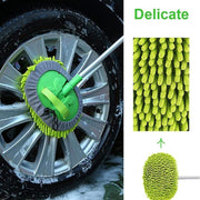 New Telescopic Car Brush Wash Soft Care Mop Vehicle Cleaning Window Adjustable - Mop Cloth(mop not included) V528-MOPCLOTH-416113