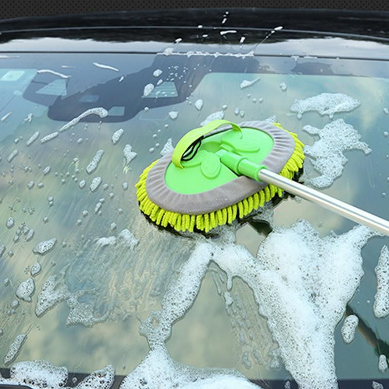 New Telescopic Car Brush Wash Soft Care Mop Vehicle Cleaning Window Adjustable - Mop Cloth(mop not included) V528-MOPCLOTH-416113
