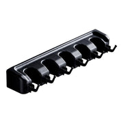Broom Hanger Mop Holder Wall Mounted Brush Storage Rack Organizer Kitchen Tool - Black V528-MOPHOLDER-BLACK-667304