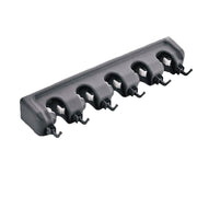 Broom Hanger Mop Holder Wall Mounted Brush Storage Rack Organizer Kitchen Tool - Black V528-MOPHOLDER-BLACK-667304
