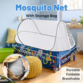 Portable Foldable Mosquito Net Pop-Up Travel Tent for Indoor Outdoor Use V528-MOSQUITO-BLACK-860161