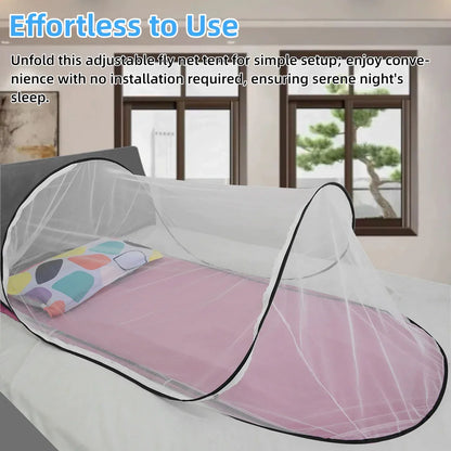 Portable Foldable Mosquito Net Pop-Up Travel Tent for Indoor Outdoor Use V528-MOSQUITO-BLACK-860161