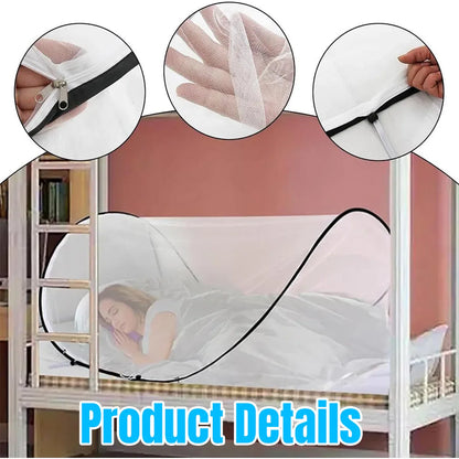 Portable Foldable Mosquito Net Pop-Up Travel Tent for Indoor Outdoor Use V528-MOSQUITO-BLACK-860161