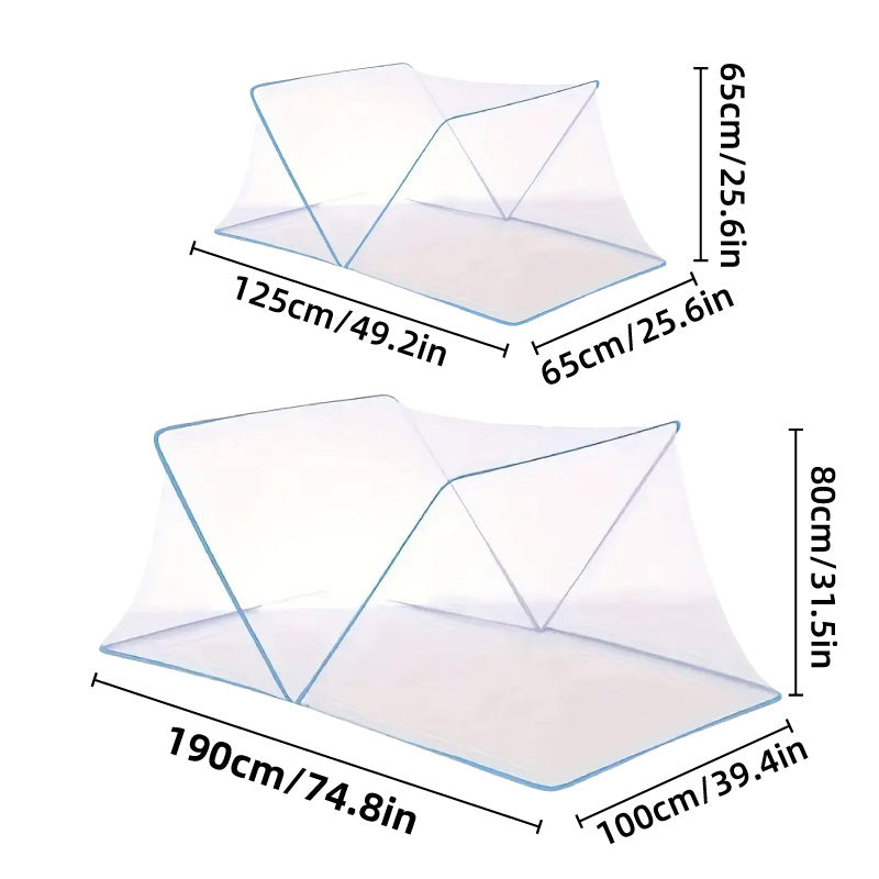 1pc Garden Plant Protector Cover White Fiberglass Net for Lawn Flower Care Use - 125x65x65cm V528-MOSQUITO-NET-125-65-185006