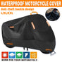 Motorcycle Cover Universal Waterproof Dustproof Bike Cover Outdoor Protection - L V528-MOTORCYCLE-COVER-L-673893