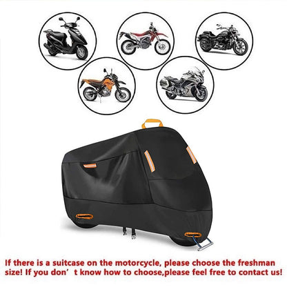 Motorcycle Cover Universal Waterproof Dustproof Bike Cover Outdoor Protection - L V528-MOTORCYCLE-COVER-L-673893