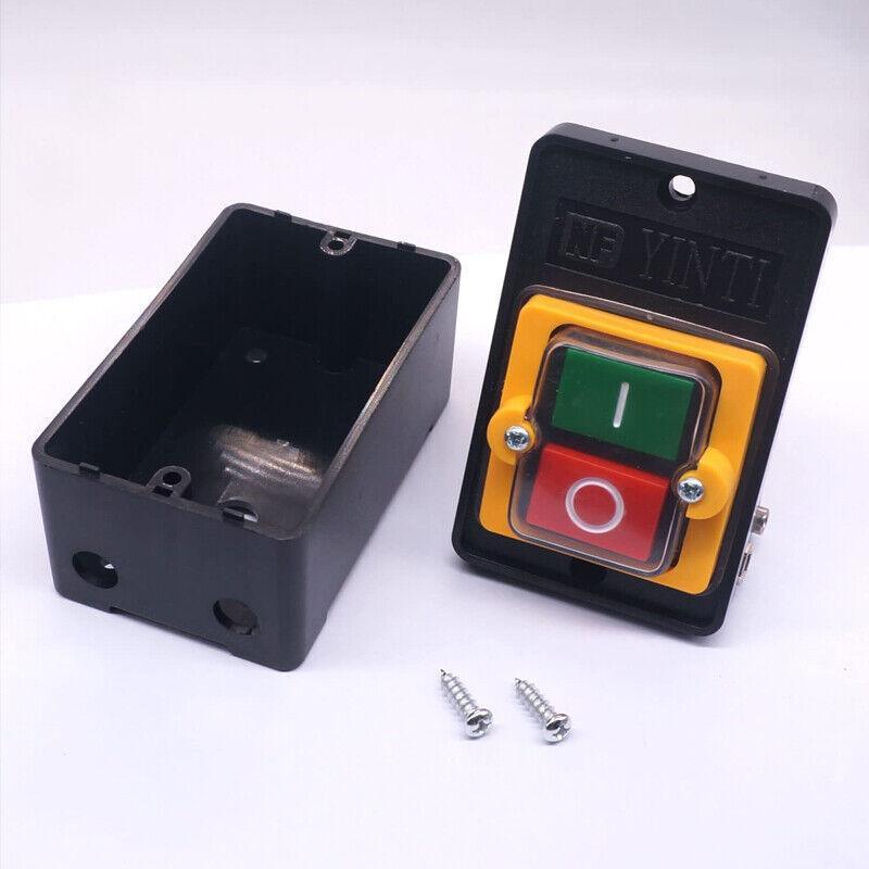 Motor Drill Switch Push Button For 10A 380V Kao-5 On/Off Water Proof Machine V528-MOTORDRILL-462169