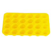 24 Cavity Pan Tray Silicone Mini Cupcake Cookie Baking Mold Au - Red V528-MOULD-RED-25780