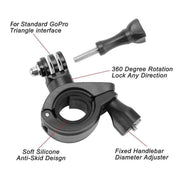 Handlebar Mount Holder Clamp For Gopro Hero 9 8 7 6 5 Bicycle Bike Motorcycle V528-MOUNTHOLDER-761938