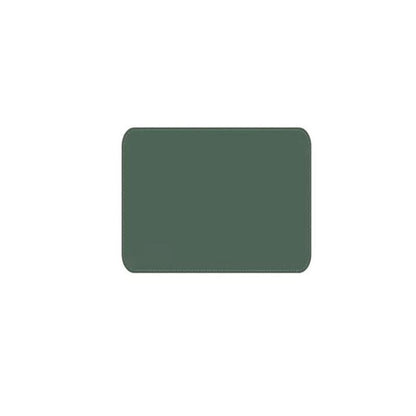 Leather Mouse Pad 30x25.5cm Waterproof Gaming Desk Mat Anti Slip Rubber Mousepad - Grey V528-MOUSE-LIGHTGREY-82570112