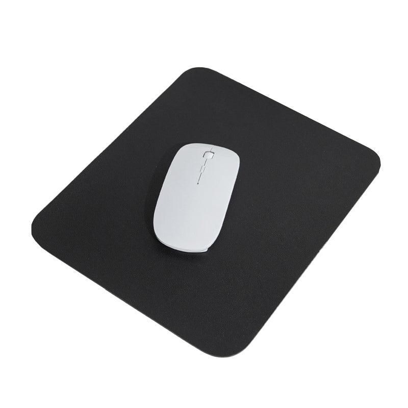 Pu Leather Gaming Mouse Pad Desk Mat Anti-Slip Speed Mousepad 22X22Cm Waterproof - Black V528-MOUSEDESK-BLACK-716002