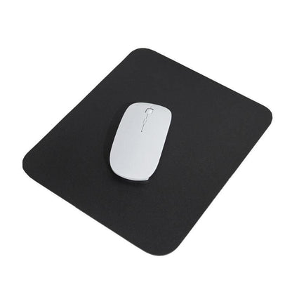 Pu Leather Gaming Mouse Pad Desk Mat Anti-Slip Speed Mousepad 22X22Cm Waterproof - Black V528-MOUSEDESK-BLACK-716002