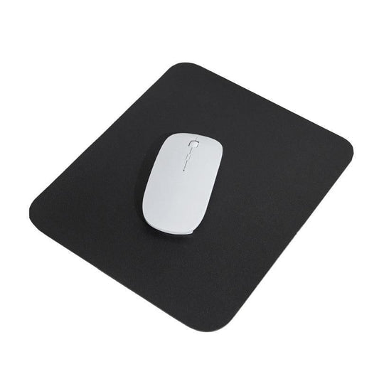 Pu Leather Gaming Mouse Pad Desk Mat Anti-Slip Speed Mousepad 22X22Cm Waterproof - Black V528-MOUSEDESK-BLACK-716002