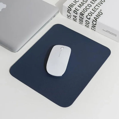 Pu Leather Gaming Mouse Pad Desk Mat Anti-Slip Speed Mousepad 22X22Cm Waterproof - Grey V528-MOUSEDESK-GREY-944098