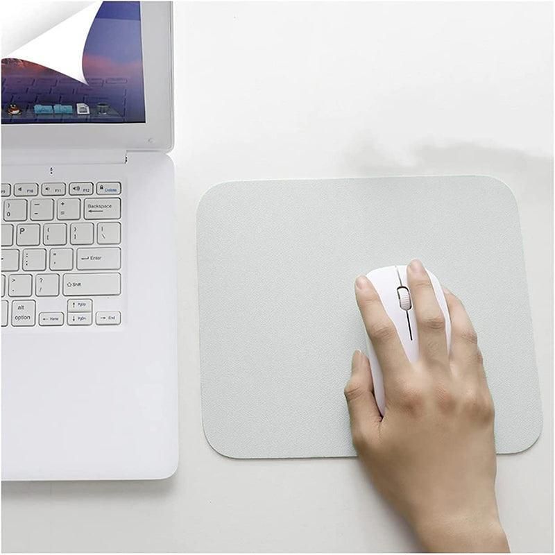 Pu Leather Gaming Mouse Pad Desk Mat Anti-Slip Speed Mousepad 22X22Cm Waterproof - Grey V528-MOUSEDESK-GREY-944098