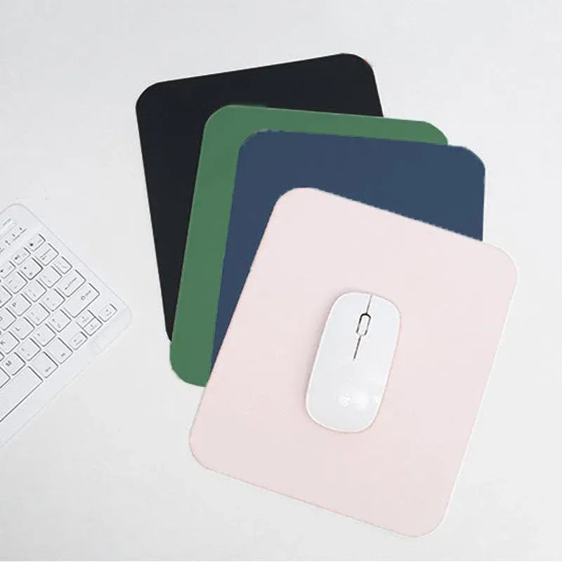 Pu Leather Gaming Mouse Pad Desk Mat Anti-Slip Speed Mousepad 22X22Cm Waterproof - Grey V528-MOUSEDESK-GREY-944098