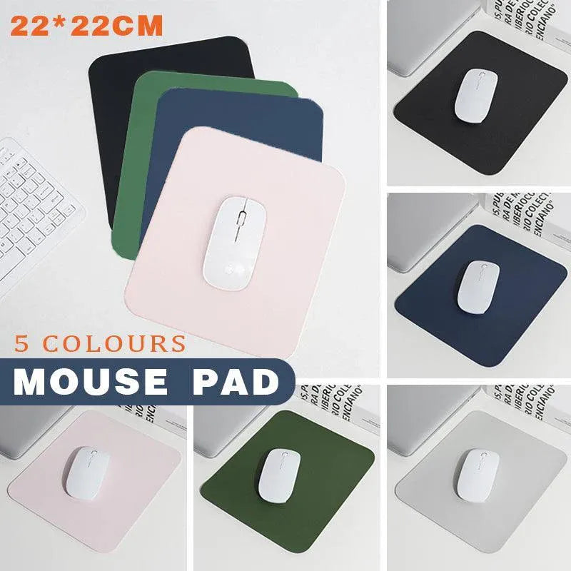 Pu Leather Gaming Mouse Pad Desk Mat Anti-Slip Speed Mousepad 22X22Cm Waterproof - Pink V528-MOUSEDESK-PINK-400706
