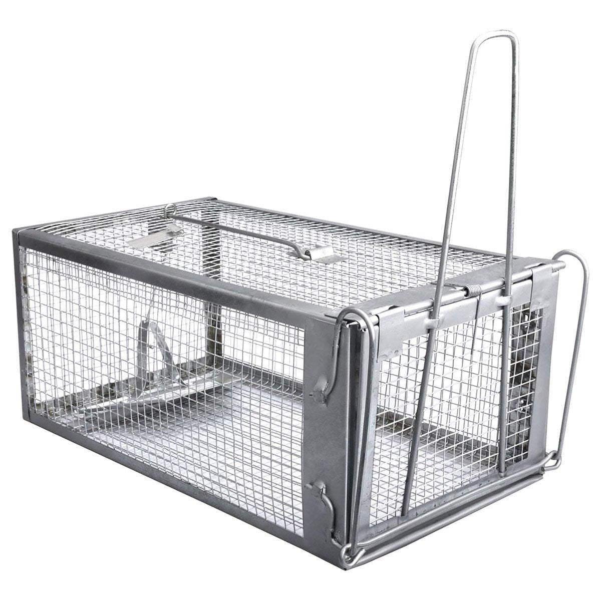Humane Rat Trap Cage Live 1 Door Animal Catch Pest Rodent Mouse Bait Control Box V528-MOUSETRAP-1PC-862458
