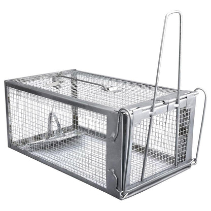 Humane Rat Trap Cage Live 1 Door Animal Catch Pest Rodent Mouse Bait Control Box V528-MOUSETRAP-1PC-862458