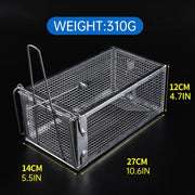 Humane Rat Trap Cage Live 1 Door Animal Catch Pest Rodent Mouse Bait Control Box V528-MOUSETRAP-1PC-862458