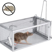 Humane Rat Trap Cage Live 1 Door Animal Catch Pest Rodent Mouse Bait Control Box V528-MOUSETRAP-1PC-862458