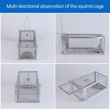Humane Rat Trap Cage Live 1 Door Animal Catch Pest Rodent Mouse Bait Control Box V528-MOUSETRAP-1PC-862458