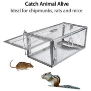 Humane Rat Trap Cage Live 1 Door Animal Catch Pest Rodent Mouse Bait Control Box V528-MOUSETRAP-1PC-862458
