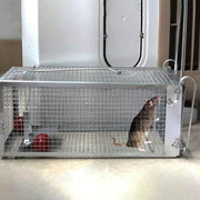 Humane Rat Trap Cage Live 1 Door Animal Catch Pest Rodent Mouse Bait Control Box V528-MOUSETRAP-1PC-862458