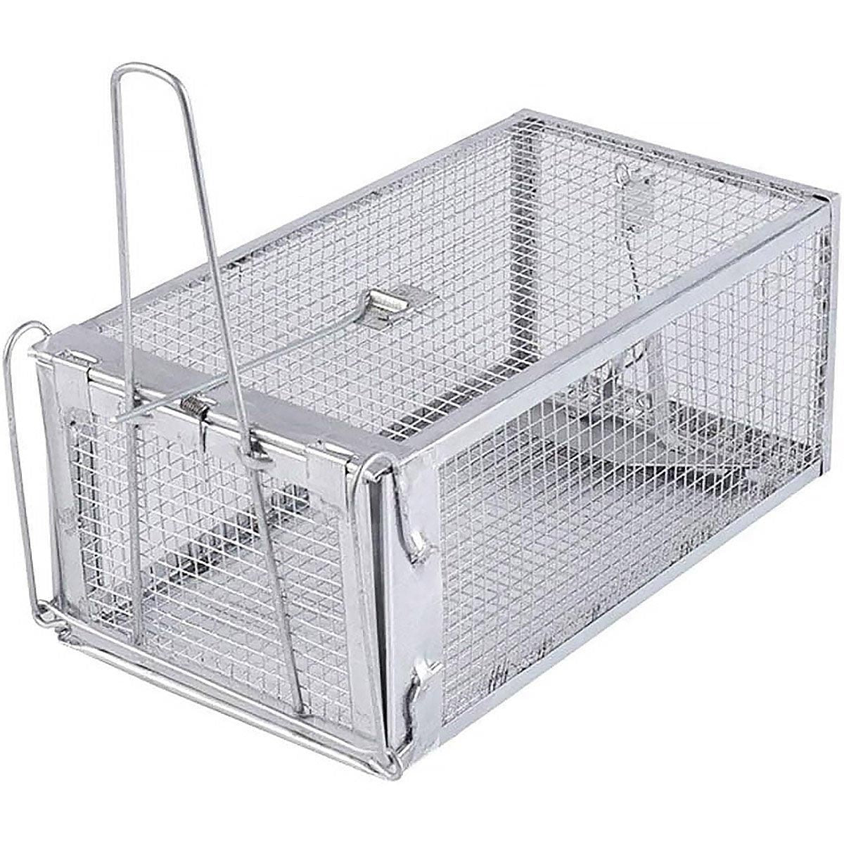 Humane Rat Trap Cage Live 1 Door Animal Catch Pest Rodent Mouse Bait Control Box V528-MOUSETRAP-1PC-862458