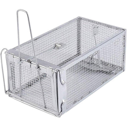 Humane Rat Trap Cage Live 1 Door Animal Catch Pest Rodent Mouse Bait Control Box V528-MOUSETRAP-1PC-862458