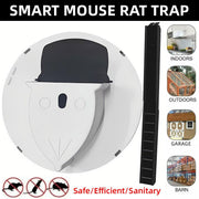 Flip Top Mouse Trap Automatic Indoor Outdoor Mouse Rat Catcher Rodent Trap Set V528-MOUSETRAP-WHITE-811932